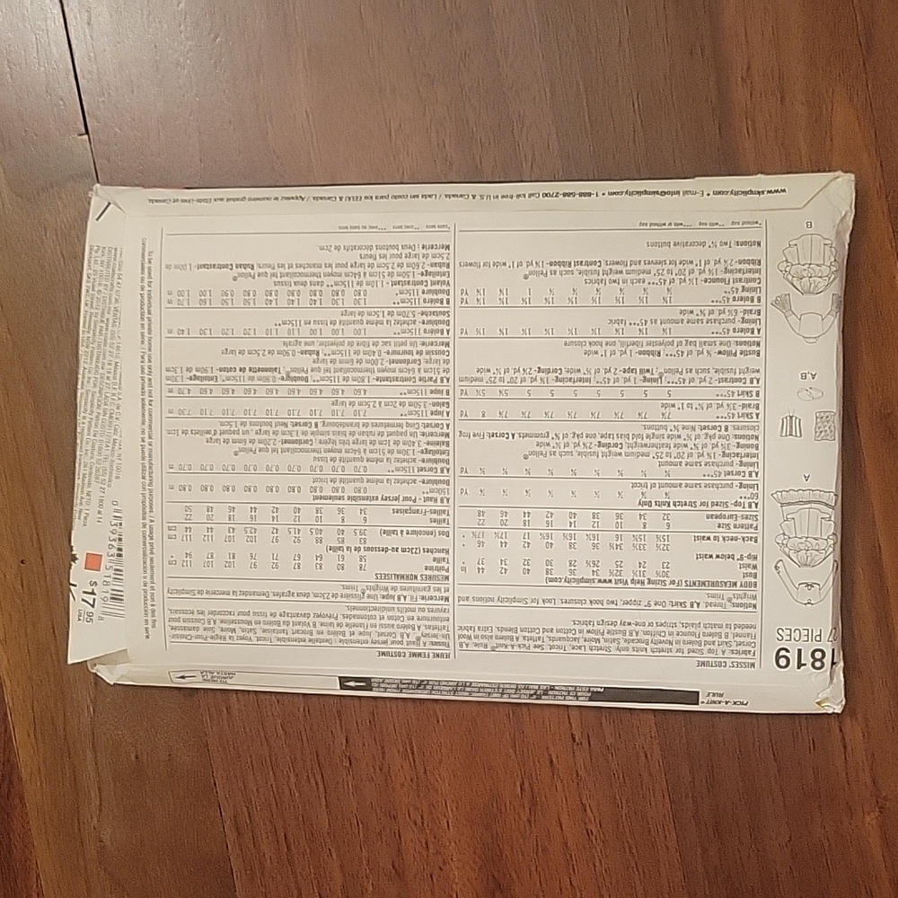 Simplicity pattern - Picture 2 of 3